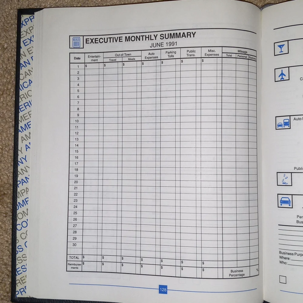 1991 Tax Guide and Financial Organizer